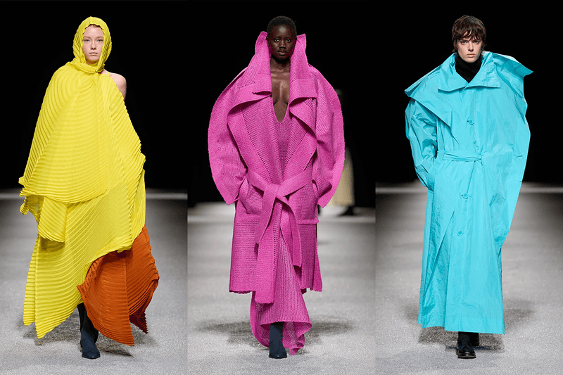Issey Miyake FW26 “Creating, Allowing” desafia padrões de beleza e criatividade