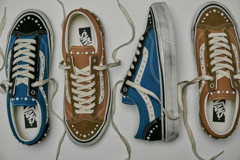 Vans lança cápsula de tênis com pérolas para brilhar nos pés
