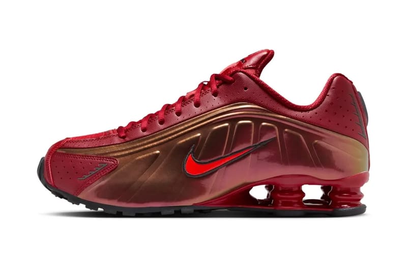 Este Nike Shox R4 libera seu lado Iron Man