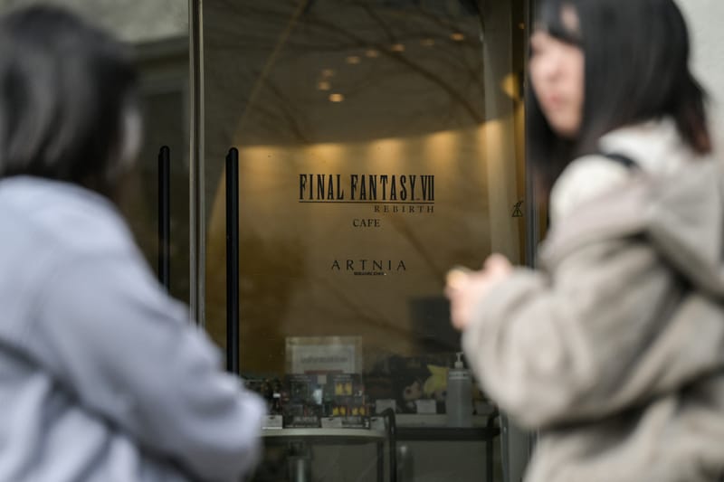 Square Enix abre cafés e lojas permanentes em Los Angeles e Shinjuku