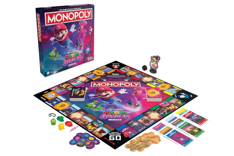 Hasbro lança Monopoly: The Super Mario Galaxy Movie – Edição Especial