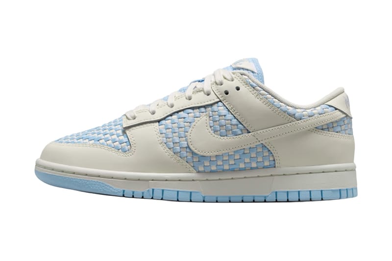 Nike Dunk Low “Wind Down, Feet Up” traz painéis tramados e novos detalhes de branding em um visual Hydrogen Blue
