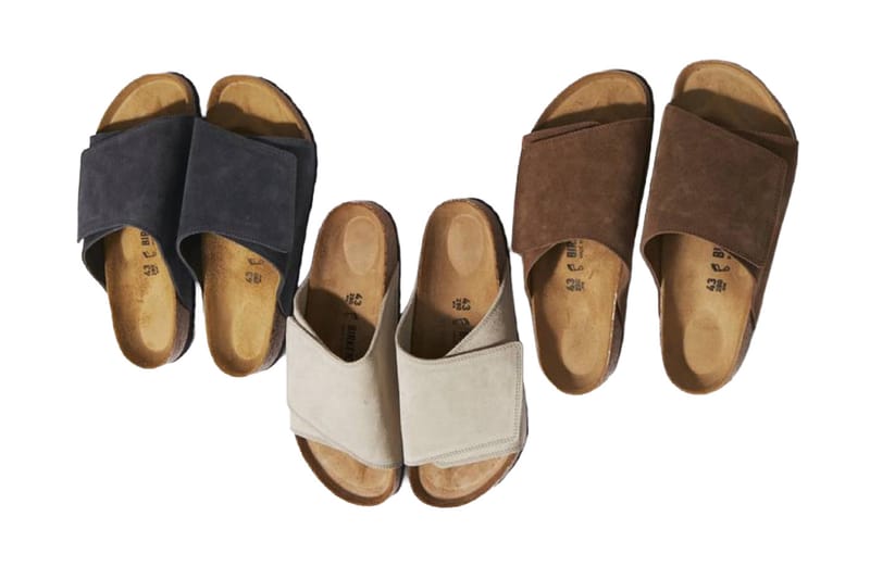 JOURNAL STANDARD lança modelos exclusivos do Birkenstock Solana Slip-on em camurça