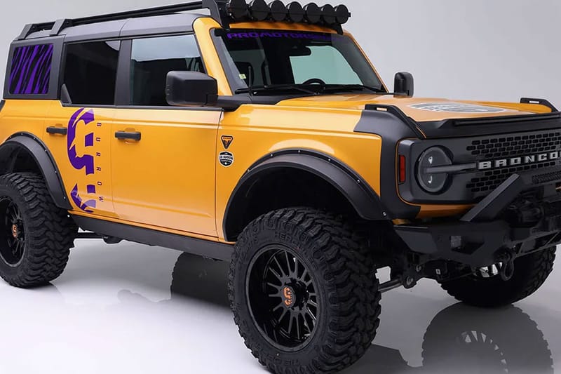 Ford Bronco personalizado de Joe Burrow, estrela da NFL, vai a leilão na Barrett-Jackson