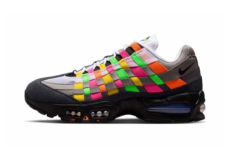Primeiras imagens oficiais do Nike Air Max 95 Woven "Multi"