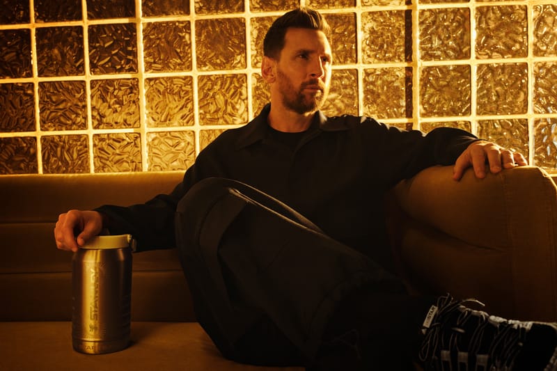 Lionel Messi busca o ouro na nova coleção dourada Stanley 1913