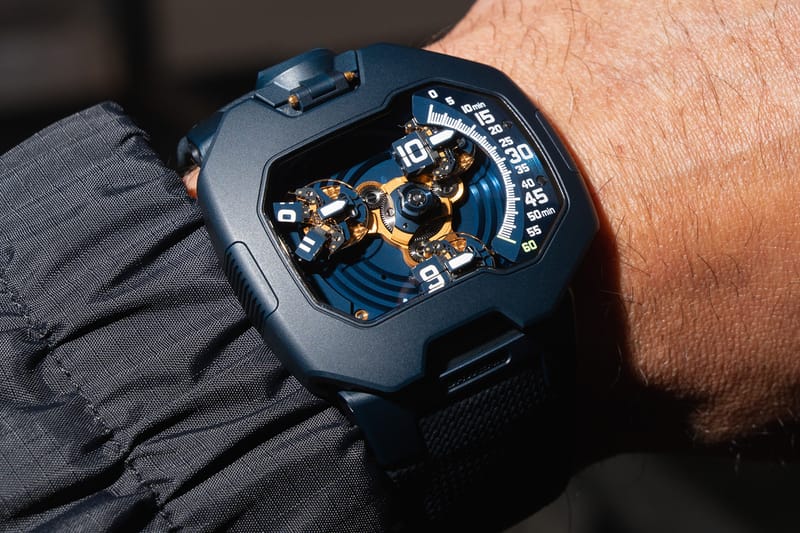 URWERK se despede do UR-120 com a edição final “Blue Planet”