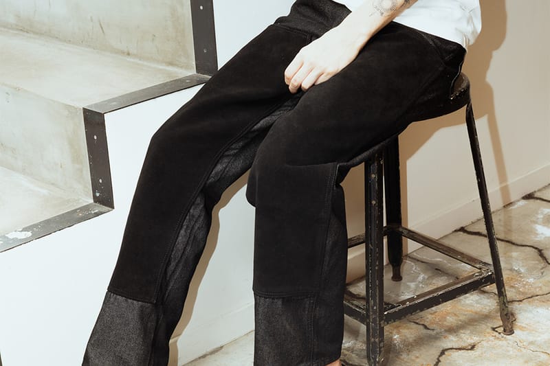 WILD LIFE TAILOR e Wrangler reinventam jeans workwear com joelho duplo em camurça