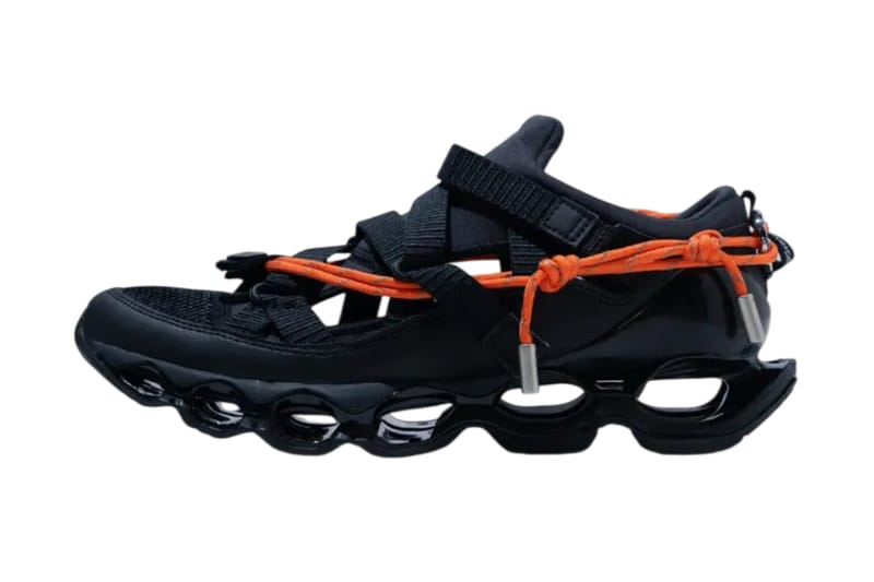 Primeiras imagens oficiais do LAKH x Mizuno WAVE PROPHECY STRAP “THE KNOT-LINK”