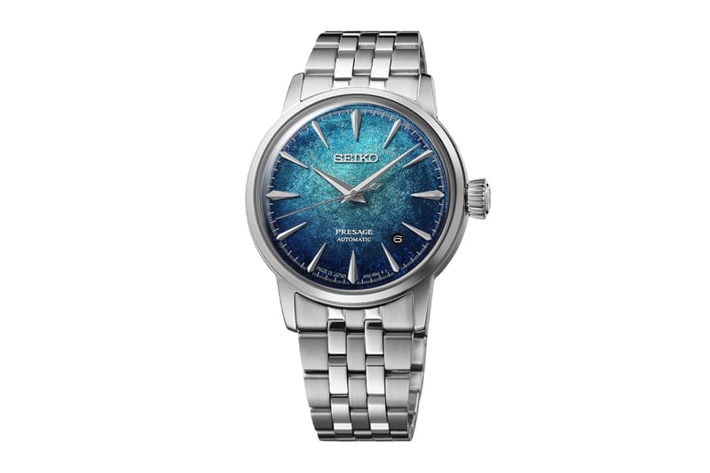 Seiko Presage Cocktail Time ganha upgrade com mostrador textura “Crushed Ice”