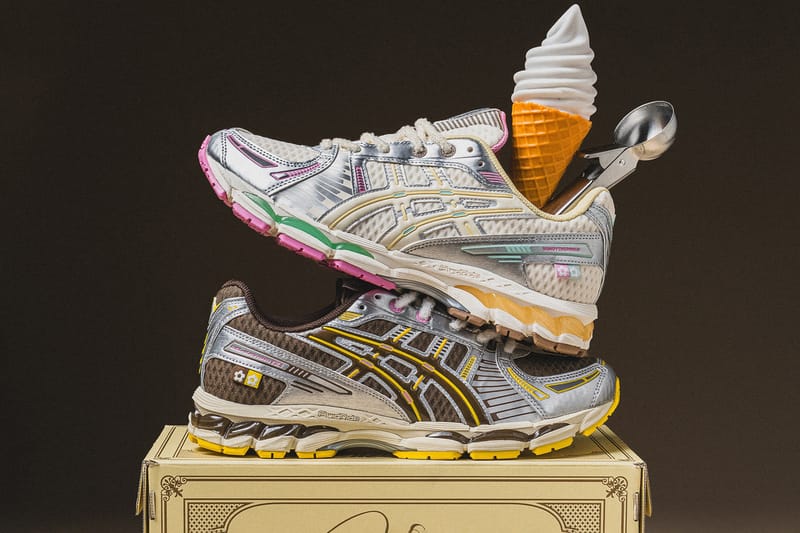 VANDYTHEPINK serve o ASICS Gel-Kayano 12.1 nas cores “Chocolate” e “Vanilla”