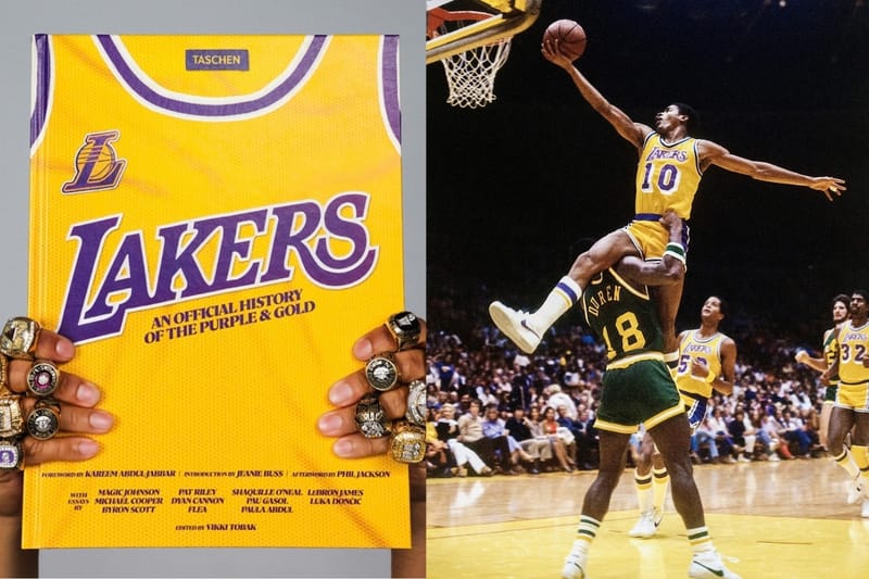 Los Angeles Lakers e TASCHEN lançam o coffee table book perfeito