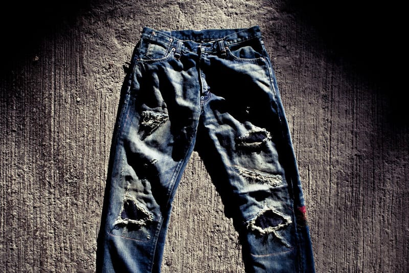 CLOT Dynasty Lucky Bronze Denim