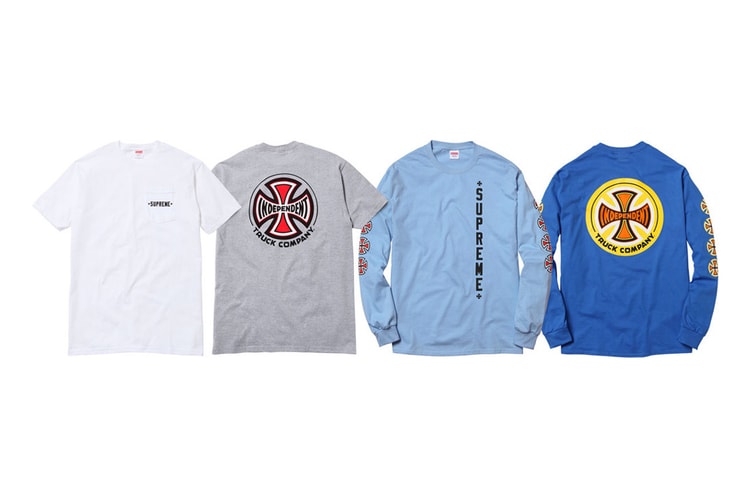 Supreme x Independent Truck Company 2012春夏聯名 T-Shirts