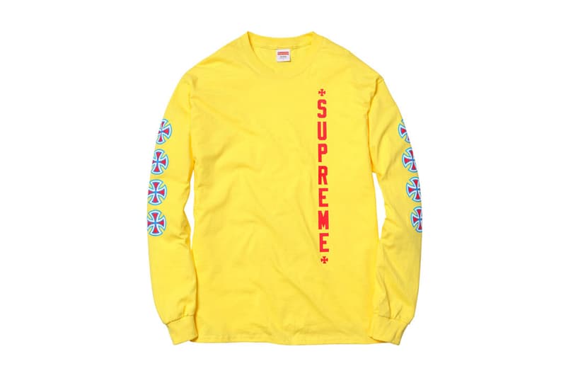 Supreme x Independent Truck Company 2012春夏聯名 T-Shirts