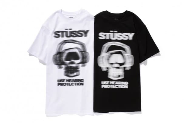 AKEEM x Stussy 2012 “Use Hearing Protection” T-Shirt