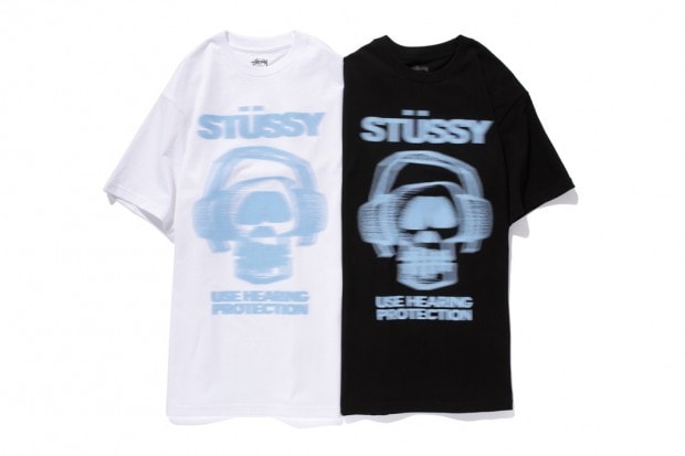AKEEM x Stussy 2012 “Use Hearing Protection” T-Shirt