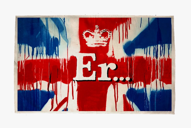 Banksy “Er…” Diamond Jubilee Print
