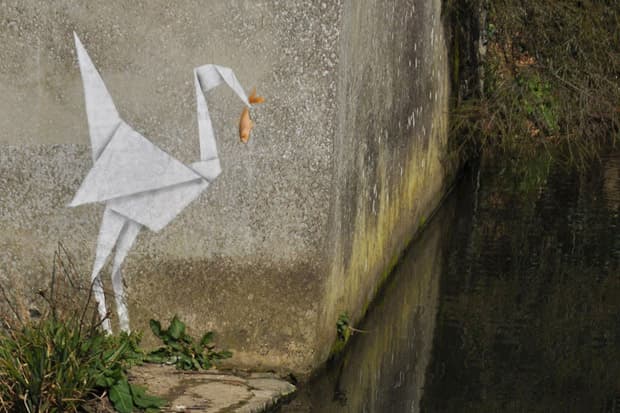 Banksy 最新戶外塗鴉作品