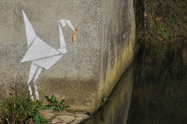 Banksy 最新戶外塗鴉作品