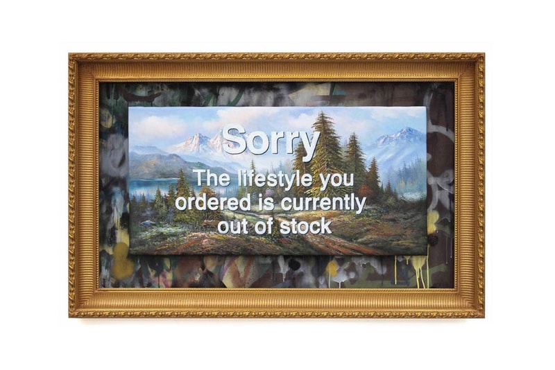 藝術家Banksy 最新室內藝術畫作
