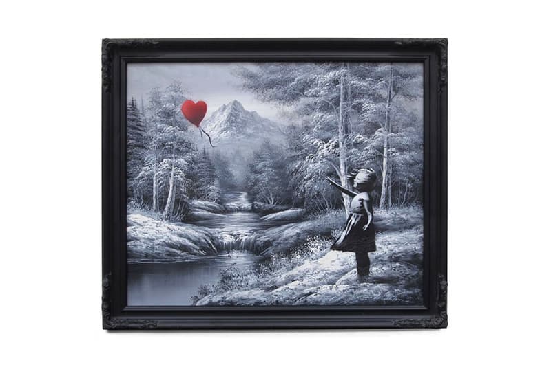 藝術家Banksy 最新室內藝術畫作