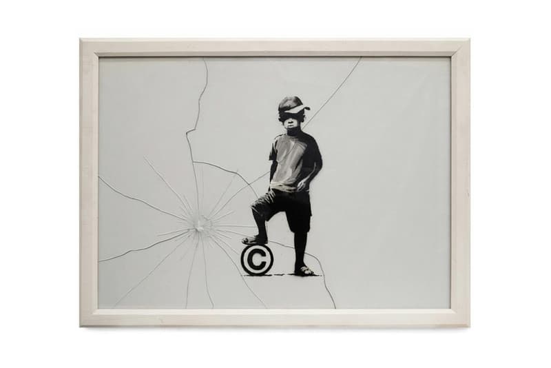 藝術家Banksy 最新室內藝術畫作