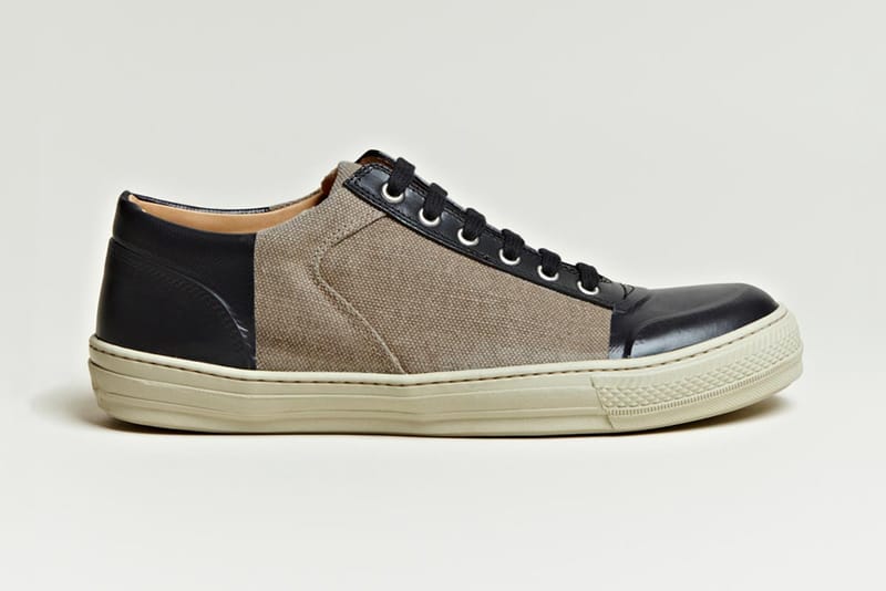 Dries Van Noten 2012 Spring/Summer Canvas Vinyl Panel Shoe