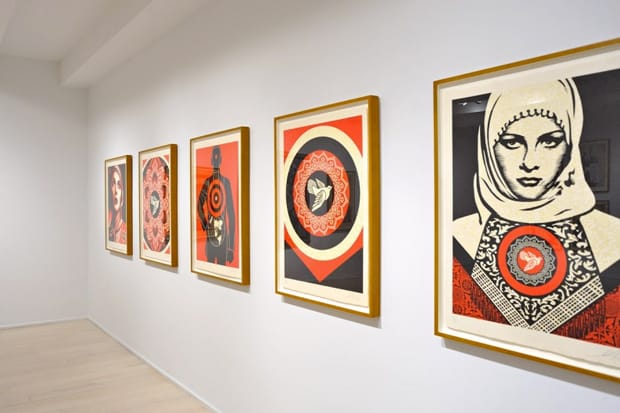 Shepard Fairey “Harmony & Discord” @ 紐約 Pace Prints