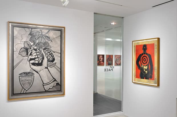 Shepard Fairey “Harmony & Discord” @ 紐約 Pace Prints