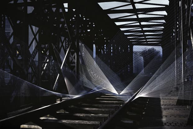 String Installations by Sebastien Preschoux