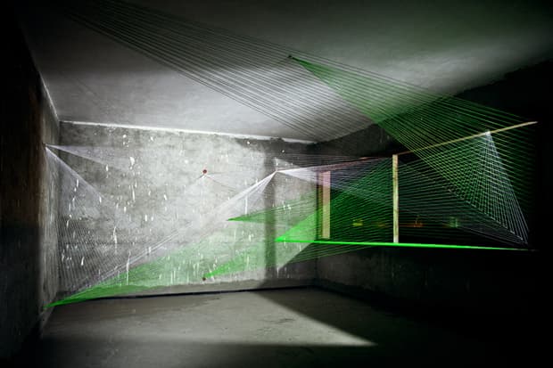 String Installations by Sebastien Preschoux