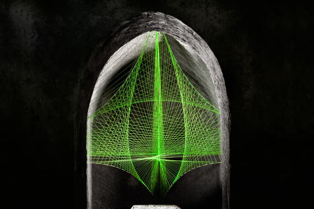 String Installations by Sebastien Preschoux