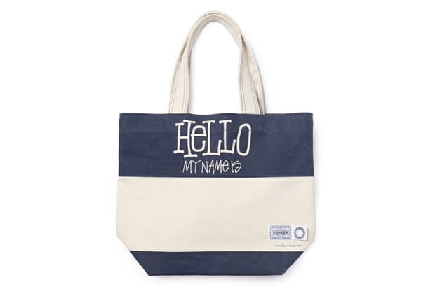 Stussy x FLAVOR. x Porter “Hello” Tote Bag 