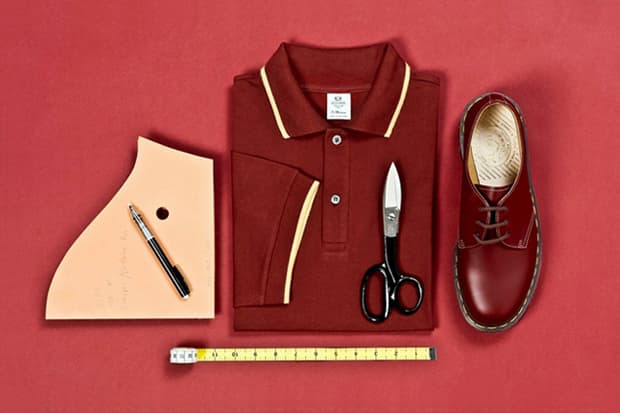 Sunspel x Dr. Martens Polo