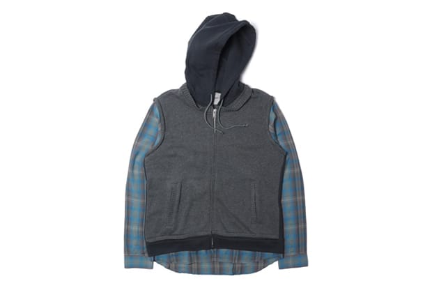 UNDERCOVER I4207-1 Mixed Parka