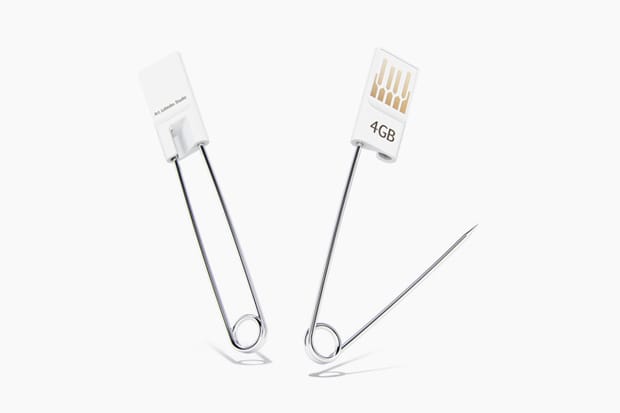 USB Safety Pin by Artemy Lebedev Studio