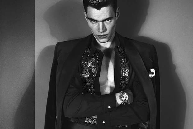 Versace 2012 秋冬黑白形象預覽