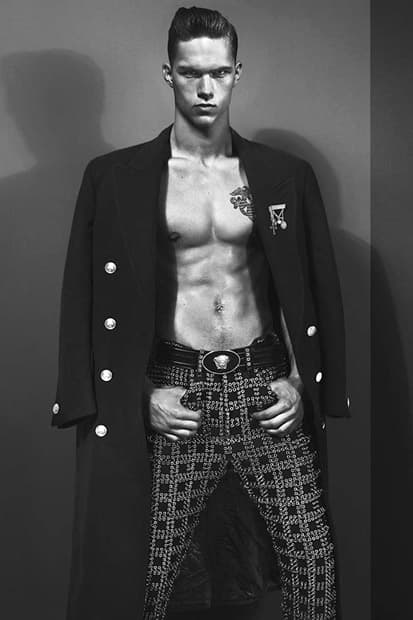 Versace 2012 秋冬黑白形象預覽