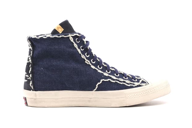visvim SKAGWAY SASHIKO LINEN