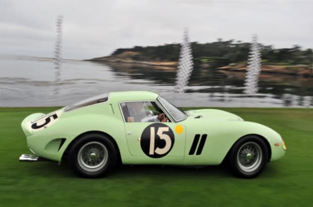 1962 Ferrari 250 GTO  以美金售價3千5百萬售出成為史上最昂貴車款