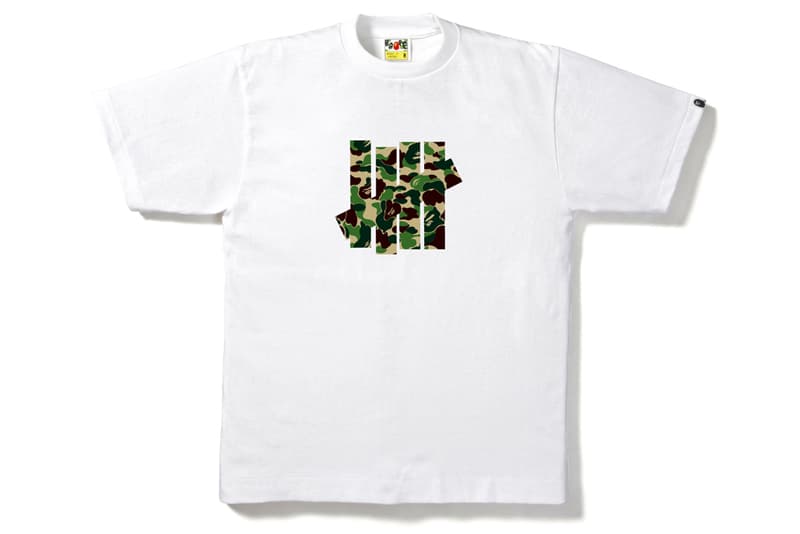 A Bathing Ape x Undefeated 2012 春夏 T-Shirt 系列