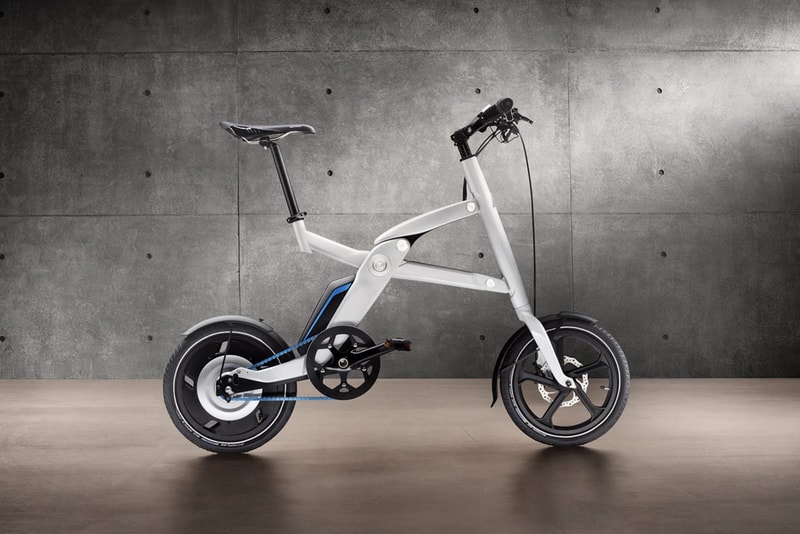BMW i Pedelec Foldable Electric Bicycle Made for the BMW i3 Electric Car 