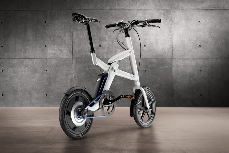 BMW i Pedelec Foldable Electric Bicycle Made for the BMW i3 Electric Car 
