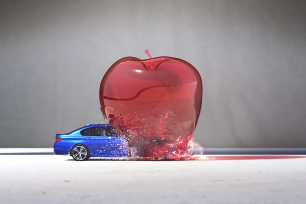 BMW M5 有如子彈般摧毀玻璃、氣球以及標靶的《High Performance Art》藝術視頻影片