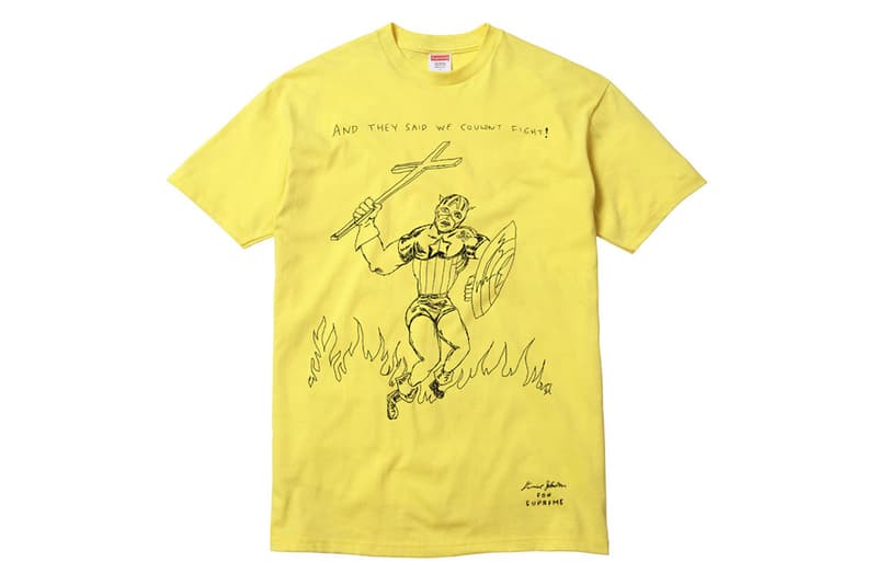 Daniel Johnston x Supreme T-shirt 系列