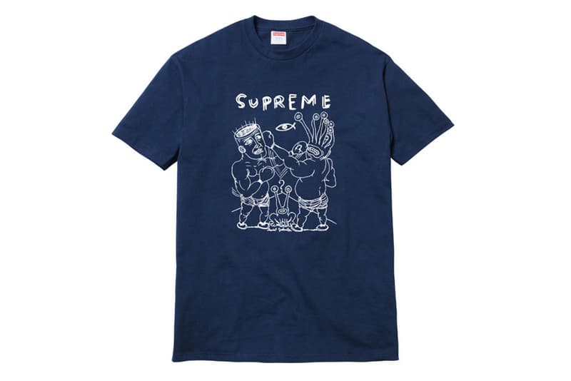 Daniel Johnston x Supreme T-shirt 系列