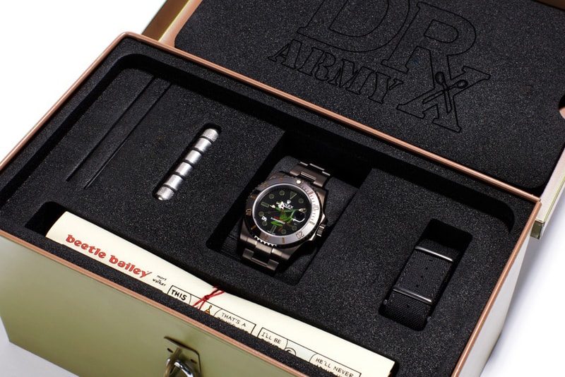 Dr. Romanelli x Bamford Watch Department “Popeye vs Beetle Bailey” Rolex 別注錶款系列