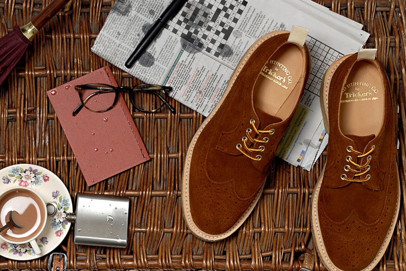 End Clothing x Tricker’s Repello Longwing Brogue 別注鞋履系列