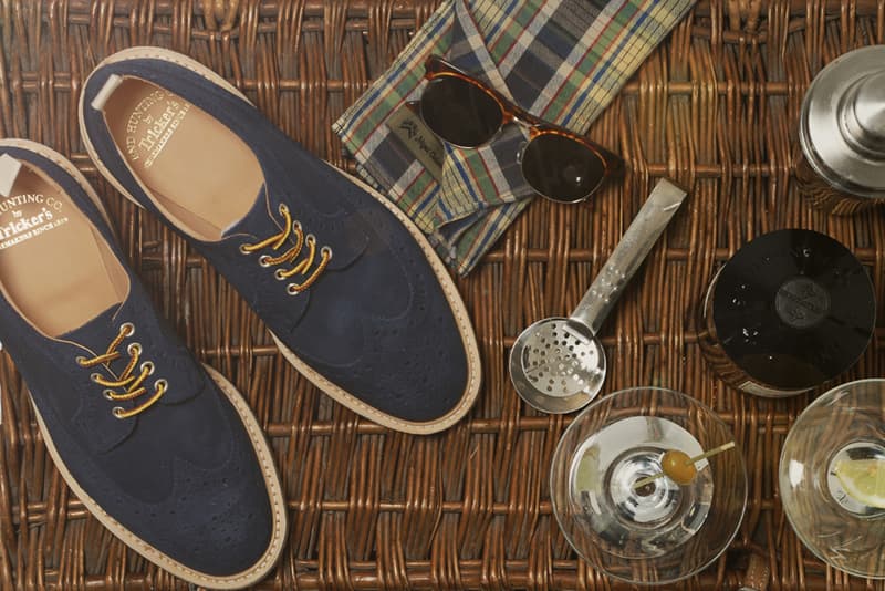 End Clothing x Tricker’s Repello Longwing Brogue 別注鞋履系列